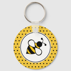 Porte-clés abeille à miel