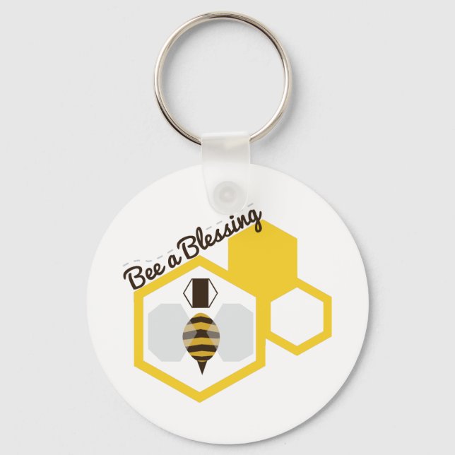 Porte-clés Abeille Une Bénédiction (Recto)