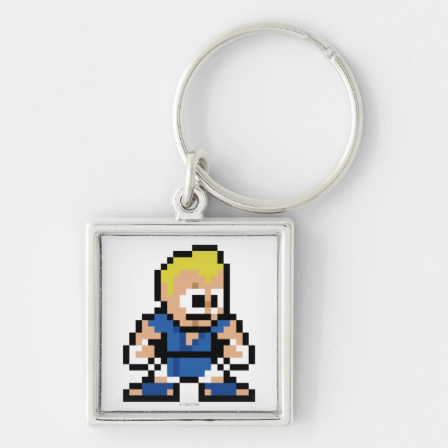 Porte-clés Abel à 8 bits (Devant)