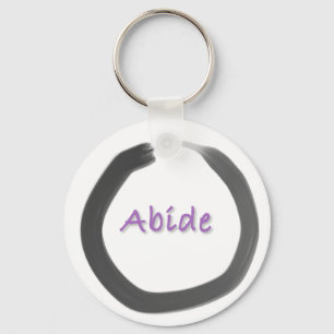 Porte-clés Abide Zen Buddhist Enso Circle