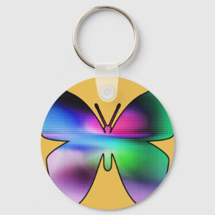 Porte-clés Abstract Butterfly