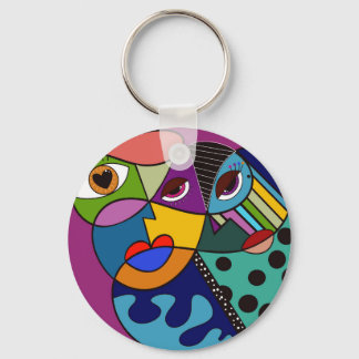 Porte-clés Abstract Keychain