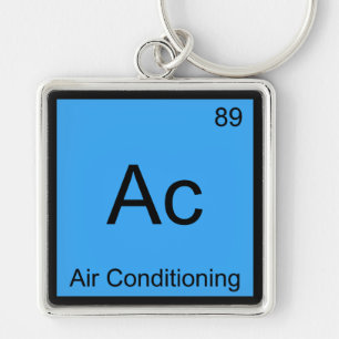 Porte-clés Ac - Air Conditionné Chimie Élément Symbole Tee