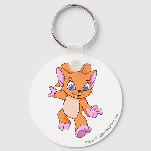 Porte-clés Acara Orange (Recto)