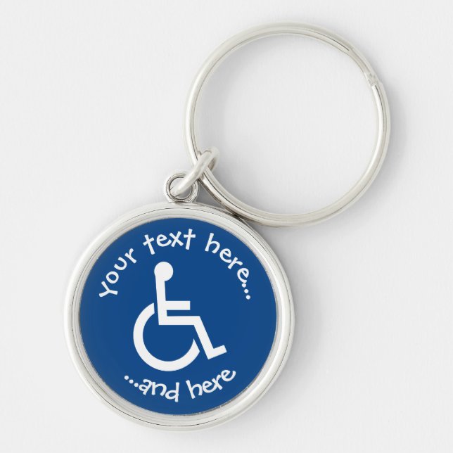 Porte-clés Accessibilité (Devant)