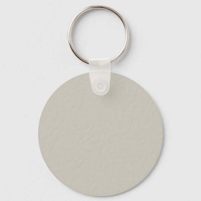 Porte-clés Accessoires en papier texturé beige que vous pouve (Recto)
