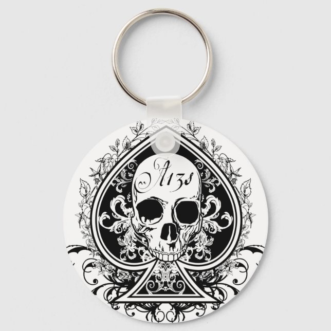 Porte-clés Ace Skull (Recto)