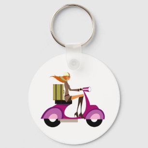 Porte-clés Achat en le scooter