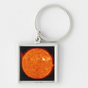 Porte-clés Activité solaire sur le Soleil