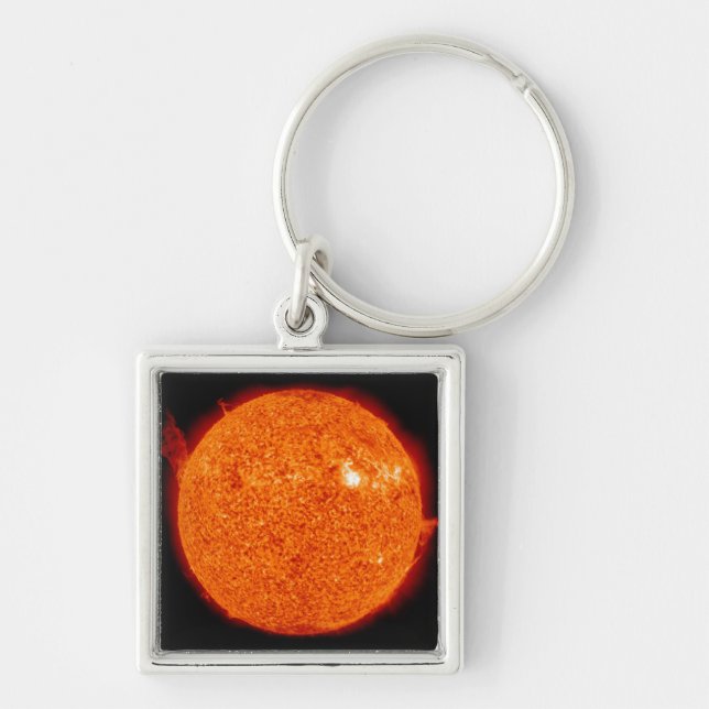 Porte-clés Activité solaire sur le Soleil (Devant)