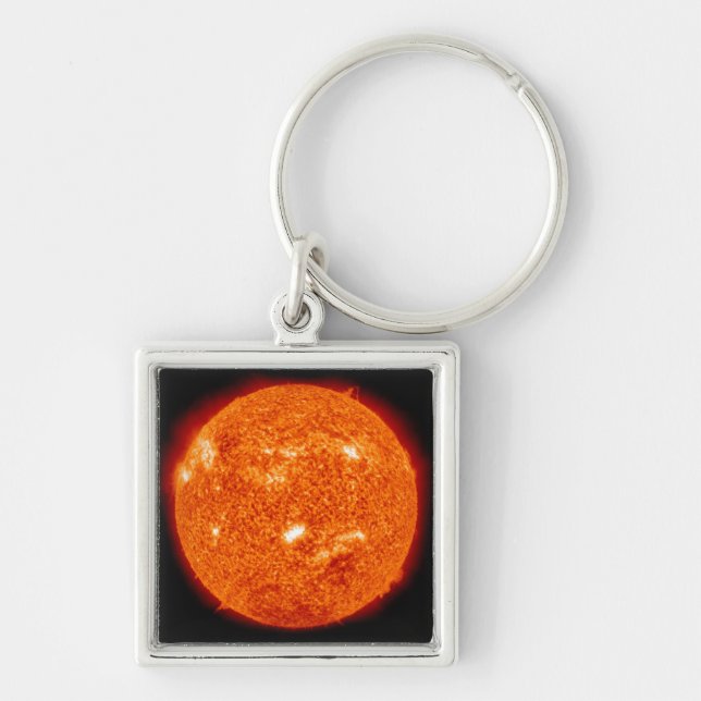 Porte-clés Activité solaire sur le Soleil 2 (Devant)