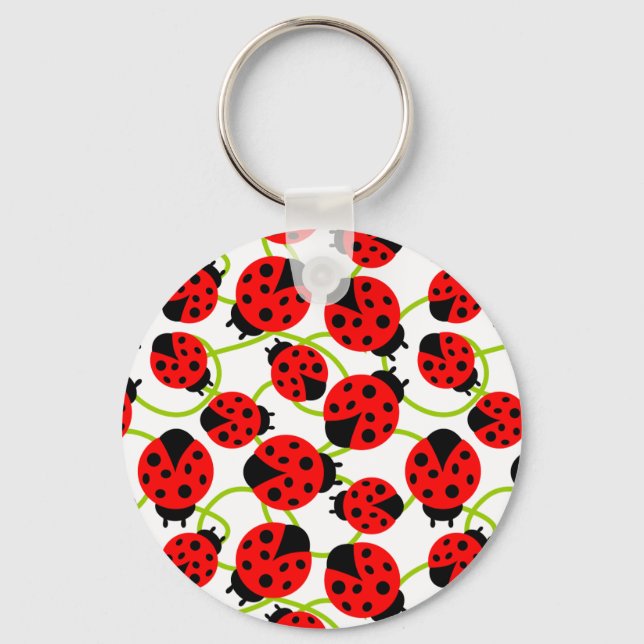 Porte-clés adorable Ladybugs (Recto)