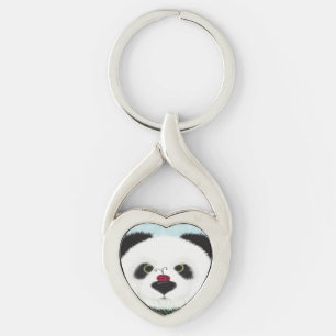 Porte-clés Adorable Ours De Panda