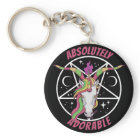 adorable Rainbow Unicorn Baphomet gothique