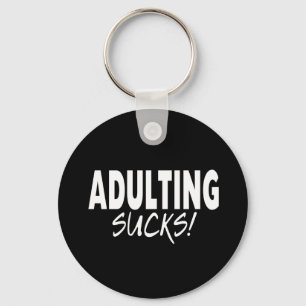 Porte-clés Adulte Sucks, Drôle