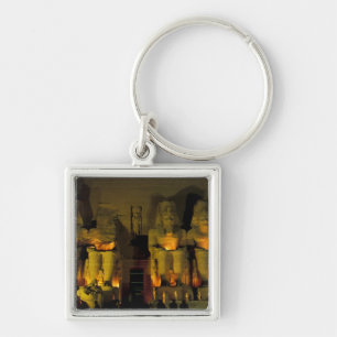 Porte-clés AF, Egypte, Abu Simbel. Chiffres colossaux de
