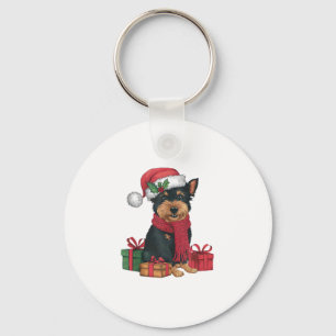 Porte-clés Affenpinscher Chien vêtements de Noël Chien de Noë