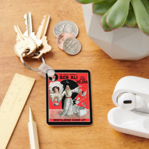 Porte-clés Affiche Magique Vintage, le Grand Original Ben Ali