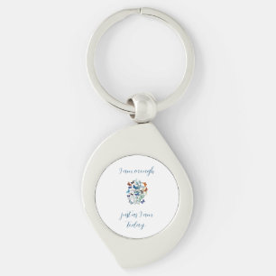 Porte-clés Affirmation "Je Suis Suffisante"