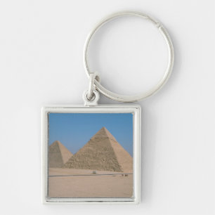 Porte-clés Afrique - Égypte - Le Caire - Grandes Pyramides de