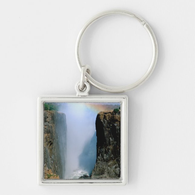 Porte-clés Afrique, Zambie, Victoria Falls National Park. (Devant)