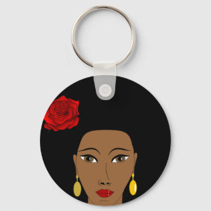 Porte-clés Afro Beauty Porte - clé