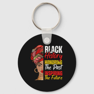 Porte-clés Afro Girl Honoring Past Inspirant Future Black Son