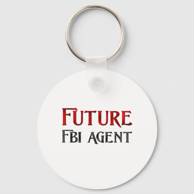 Porte-clés Agent Fbi futur (Recto)