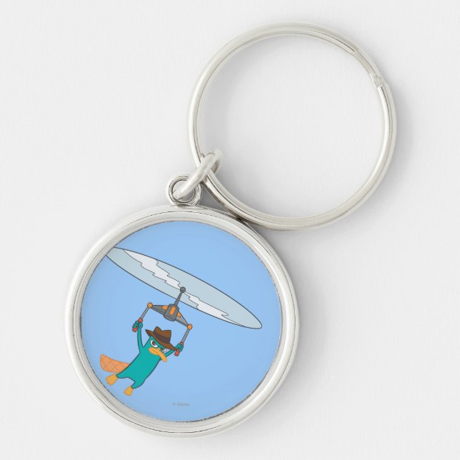 Porte-clés Agent P Flying (Devant)