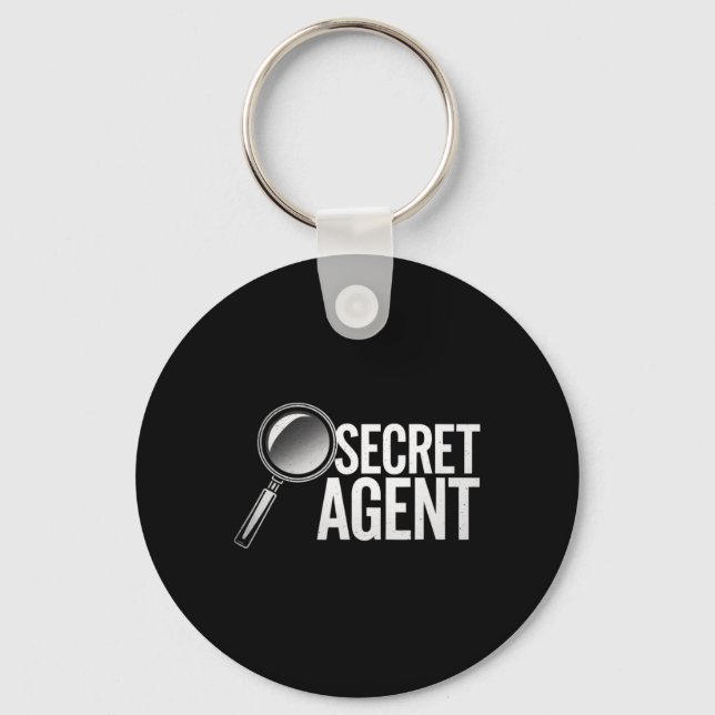 Porte-clés Agent Secret - Agent Secret Costume Inspecteur Spy (Recto)