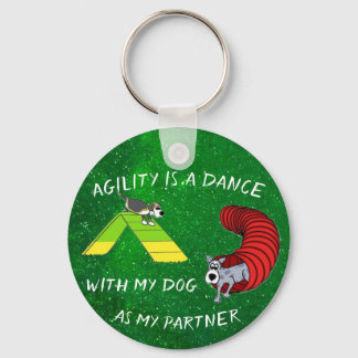 Porte-clés Agility themed Keychain