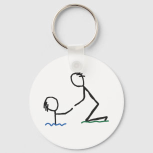 Porte-clés Aider la main