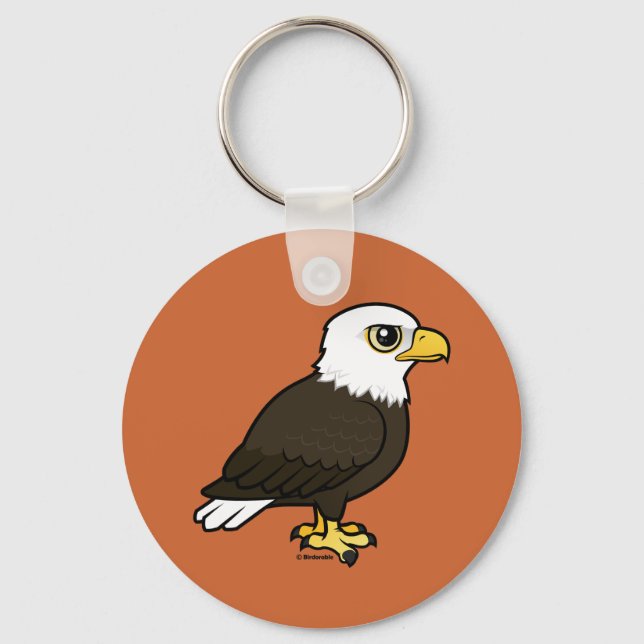 Porte-clés Aigle à tête blanche (Recto)