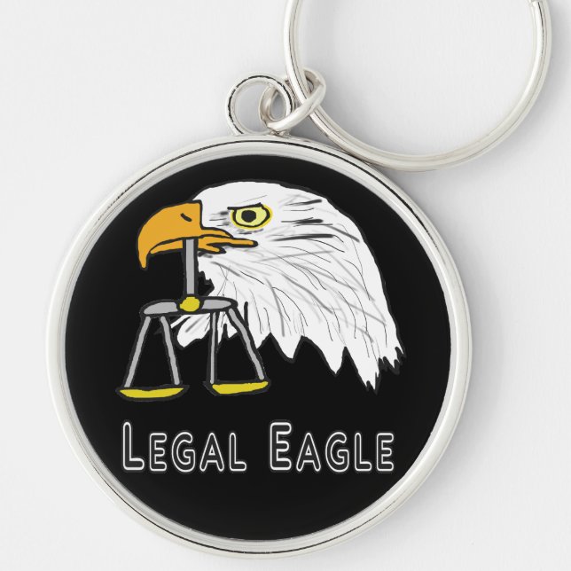 Porte-clés Aigle juridique (Devant)