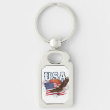 Aigle Patriotique USA avec Design de la Planète Ma