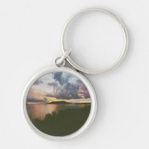 Porte-clés Aimant photo flexible île tropicale des Fidji