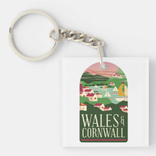 Porte-clés Aimant Vintage de Cornwall