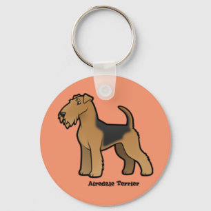 Porte-clés airedale terrier