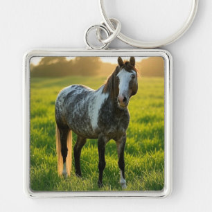 Porte-clés Ajouter une Personnaliser photo de cheval