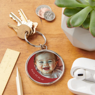 Porte-clés Ajouter votre photo Porte - clé personnalisé