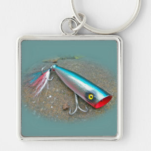 Porte-clés AJS Saltwater Lure Popper Blue Dragon Objets