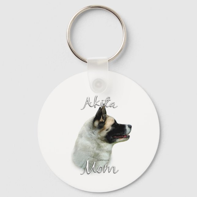 Porte-clés Akita Mom 2 (Recto)