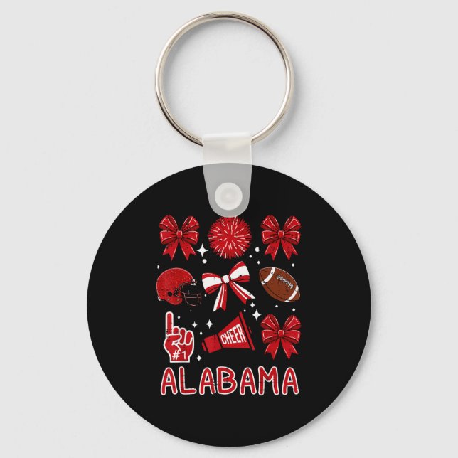 Porte-clés Alabama Women Kids Boys Girls Youth Teen Men  (Recto)