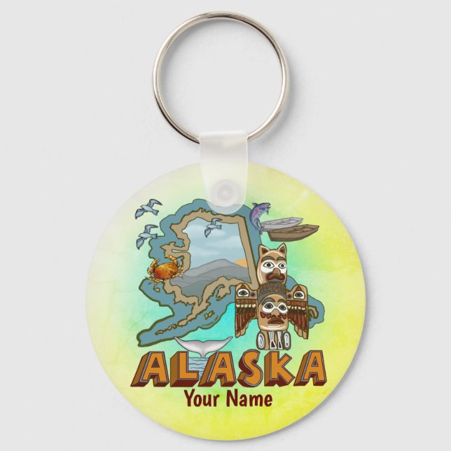 Porte-clés Alaska (Recto)