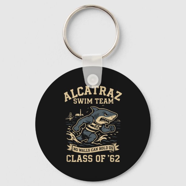 Porte-clés Alcatraz Penitentiary Swim Team  (Recto)
