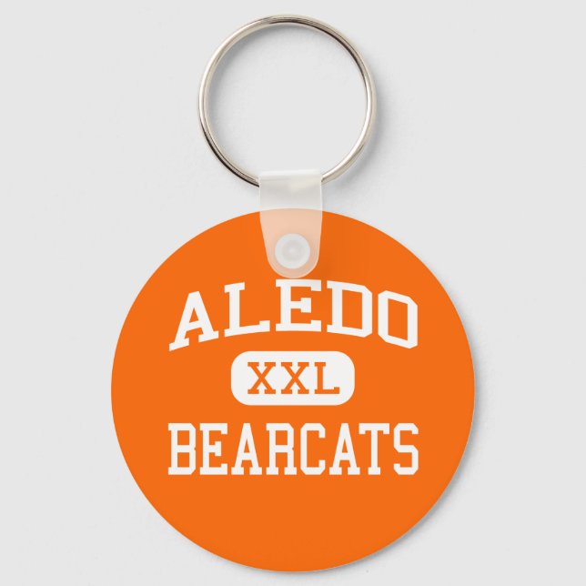 Porte-clés Aledo - Bearcats - Lycée d'Aledo - Aledo Texas (Recto)