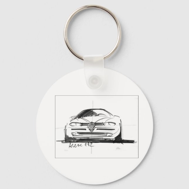 Porte-clés Alfa Romeo 156 (Recto)