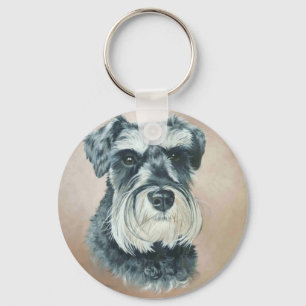 Porte-clés Alfie - schnauzer miniature