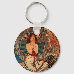 Porte-clés Alfons Mucha Monaco Monte Carlo