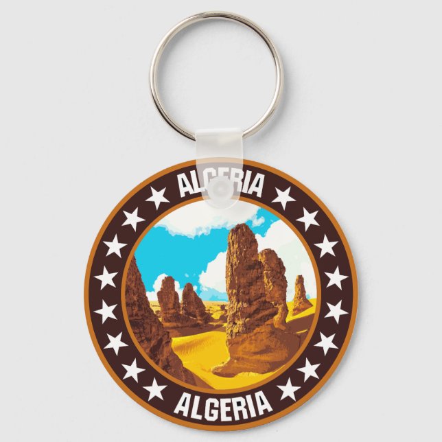 Porte-clés Algérie (Recto)